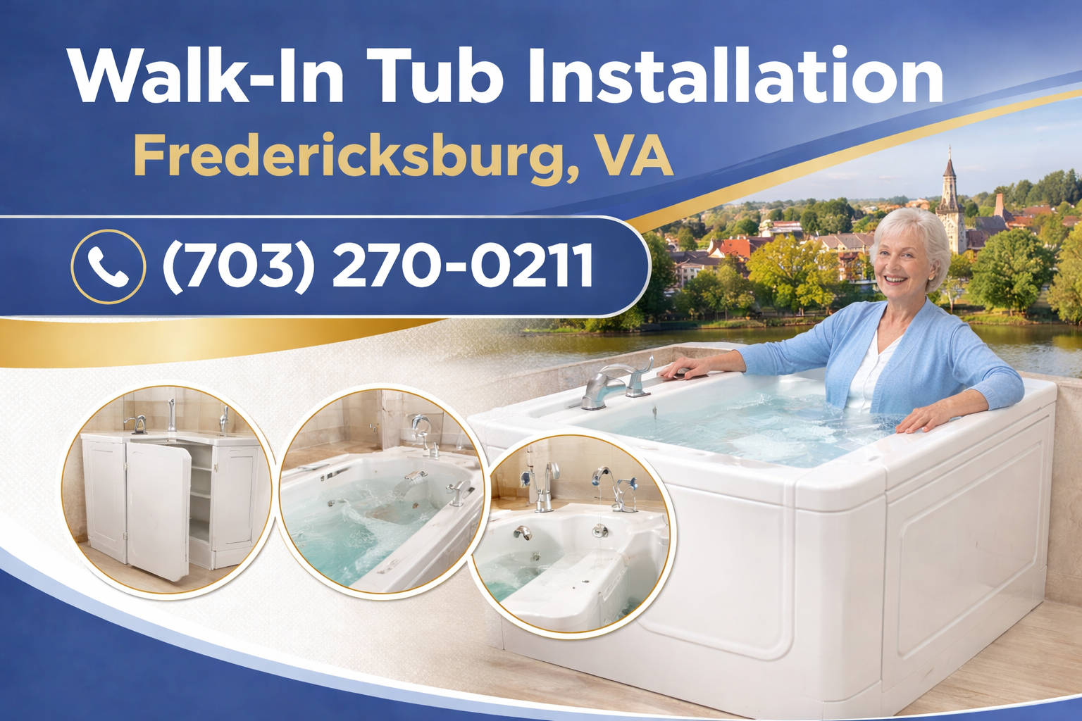 Walk-In Tub Installation in Fredericksburg: Safe, Accessible Bathing Right in Your Home Walk-In Tub Installation in Fredericksburg: Safe, Accessible Bathing Right in Your Home