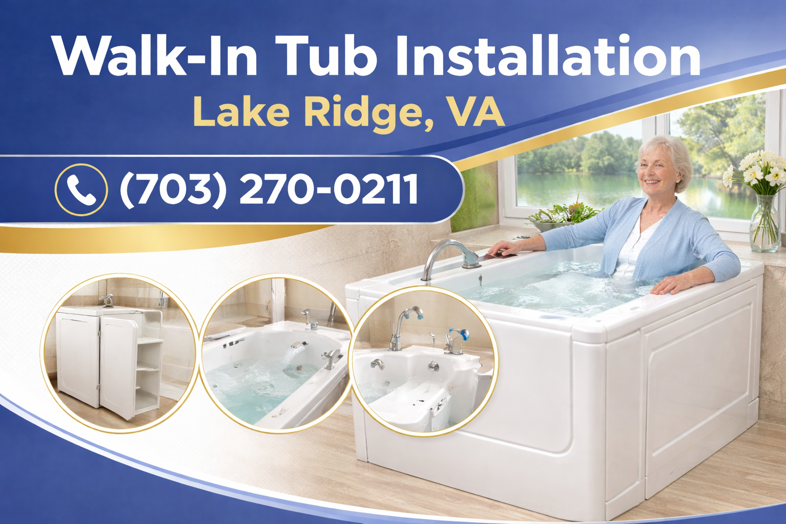 Safe, Comfortable Bathing in Lake Ridge—No Struggle, No Worry Safe, Comfortable Bathing in Lake Ridge—No Struggle, No Worry