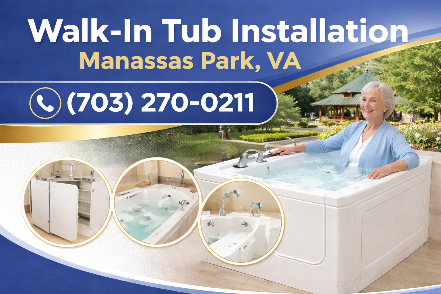 Walk-In Tub Installation in Manassas Park: Safer, Easier Bathing Right at Home Walk-In Tub Installation in Manassas Park: Safer, Easier Bathing Right at Home