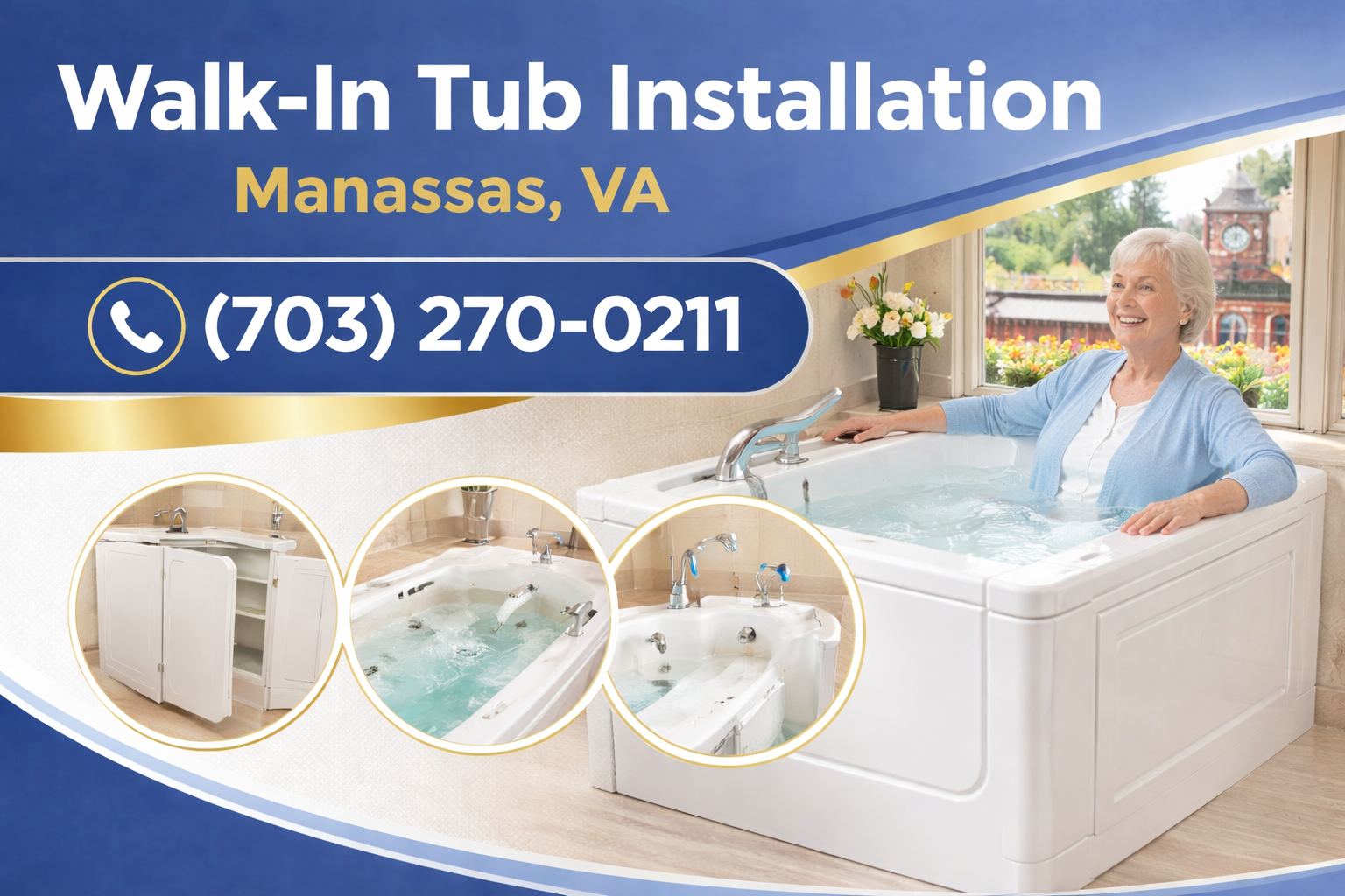 Safe, Independent Bathing for Manassas Homeowners Safe, Independent Bathing for Manassas Homeowners