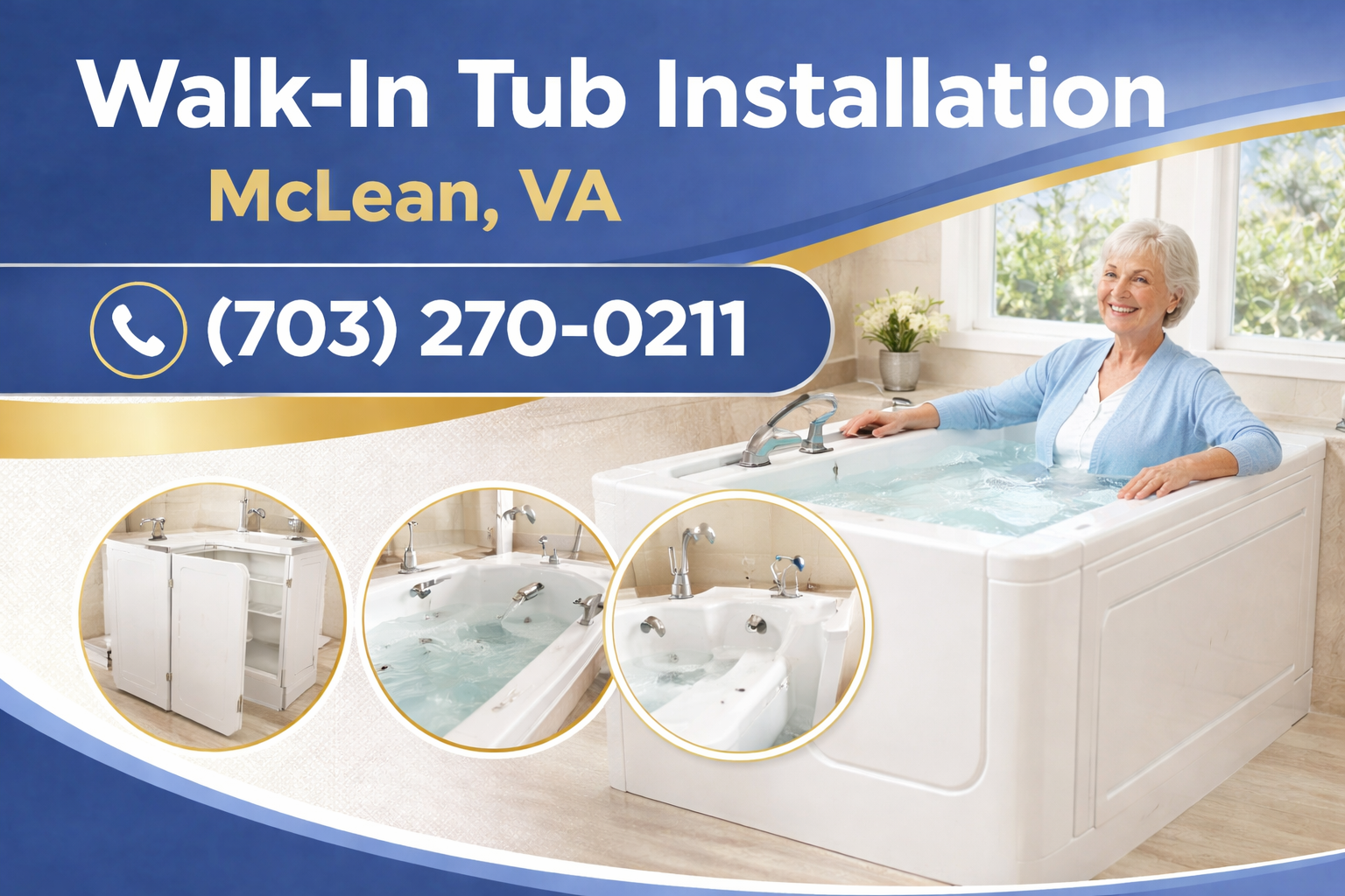 Walk-In Tub Installation in McLean: Safe, Accessible, and Local Walk-In Tub Installation in McLean: Safe, Accessible, and Local