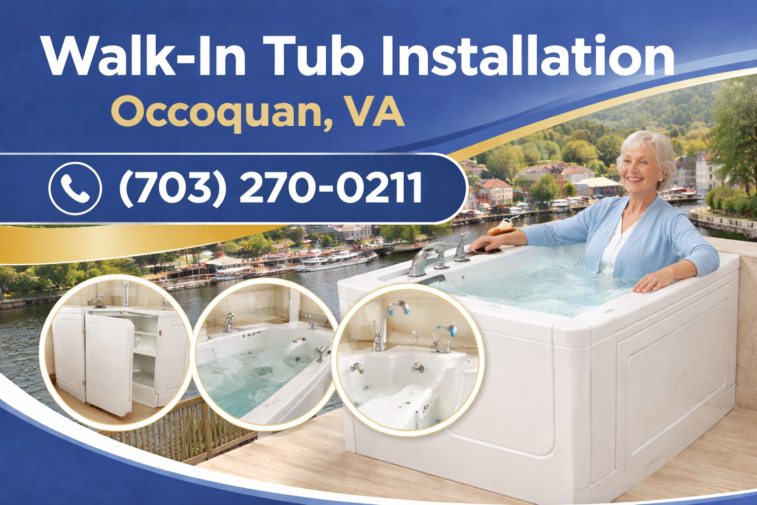 Safe, Soaking Showers for Occoquan Residents: Walk-In Tubs Installed Right