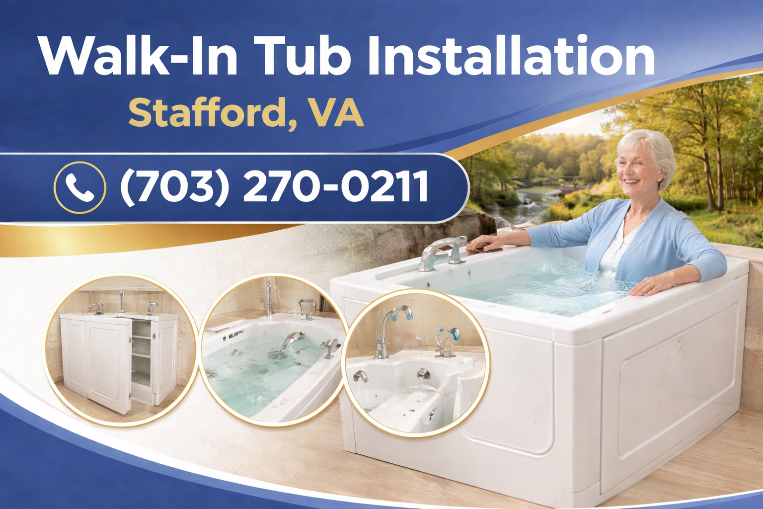 Safe, Easy Bathing for Stafford Homes—Without Leaving Your Tub Behind Safe, Easy Bathing for Stafford Homes—Without Leaving Your Tub Behind