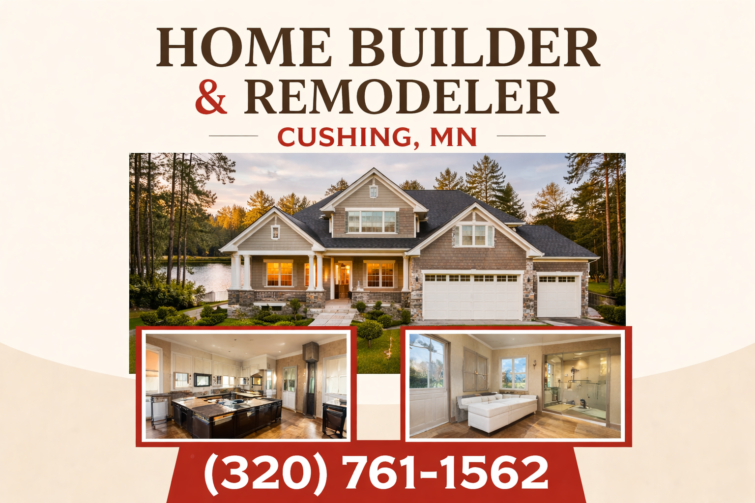Building & Remodeling Homes with Care Right Here in Cushing, MN