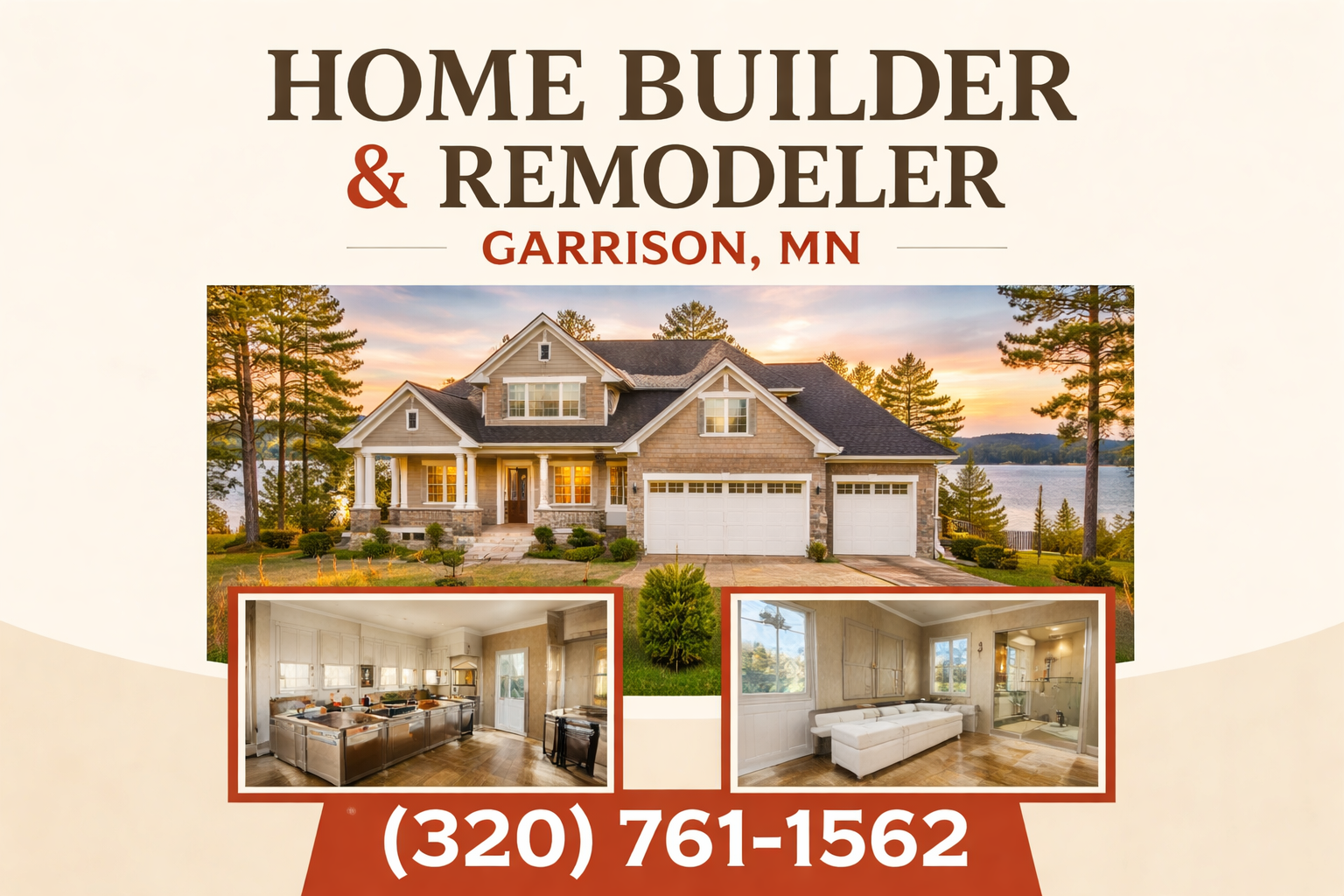 Your Trusted Home Builder & Remodeler in Garrison, MN