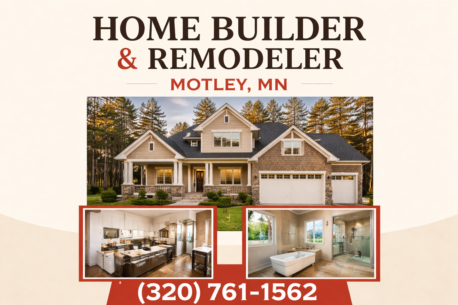 Your Trusted Home Builder & Remodeler in Motley, MN