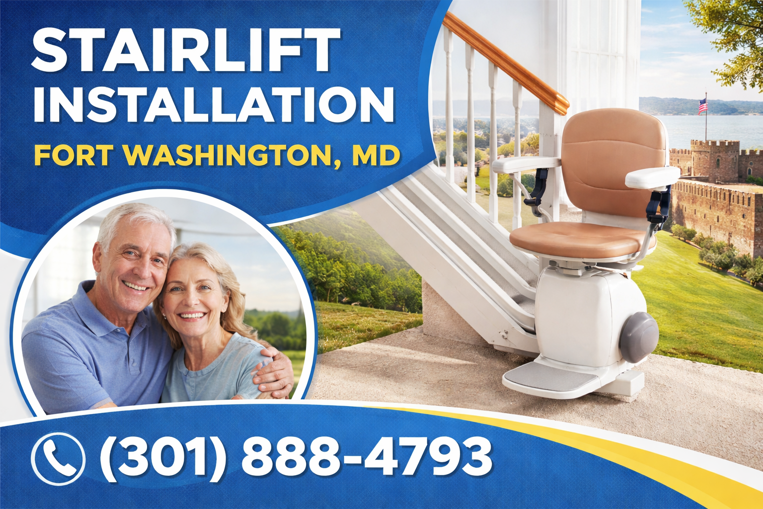 Stairlift Installation in Fort Washington: Move Freely Between Floors Again Stairlift Installation in Fort Washington: Move Freely Between Floors Again