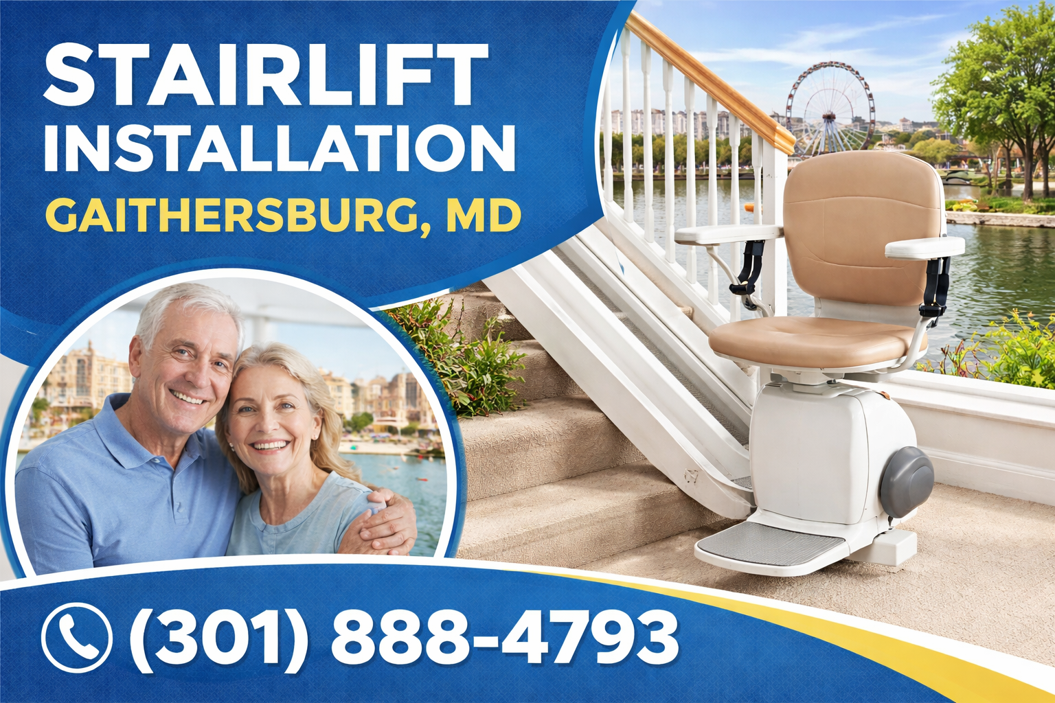 Straight Stairlift Installation in Gaithersburg That Keeps You Moving Straight Stairlift Installation in Gaithersburg That Keeps You Moving