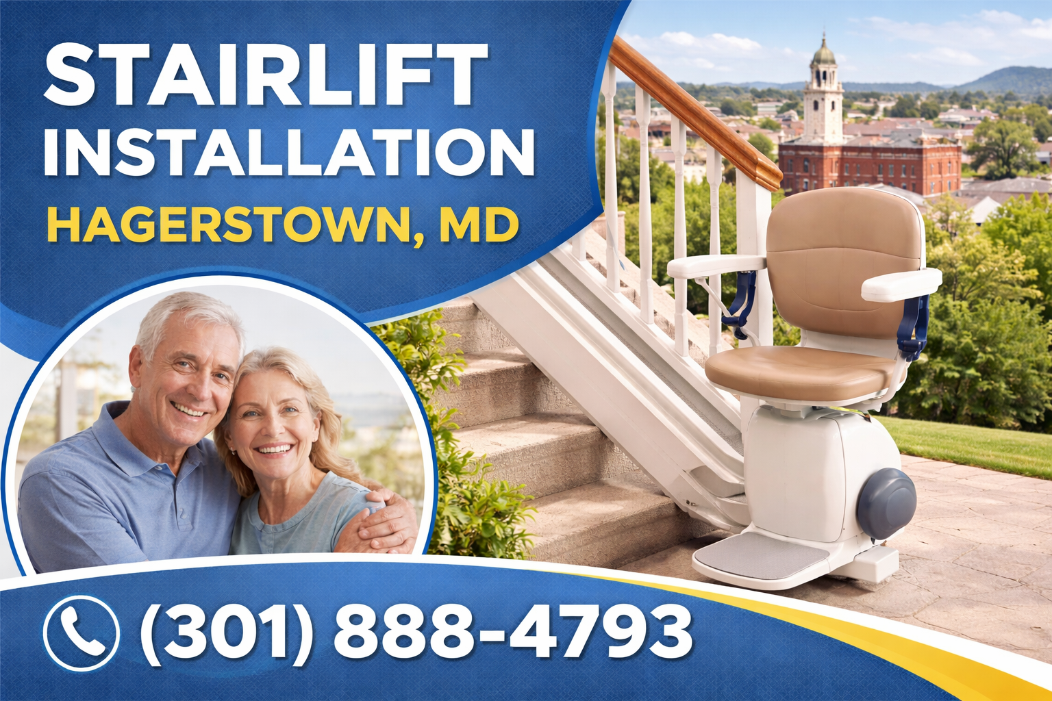 Regain Your Freedom With a Stairlift in Hagerstown