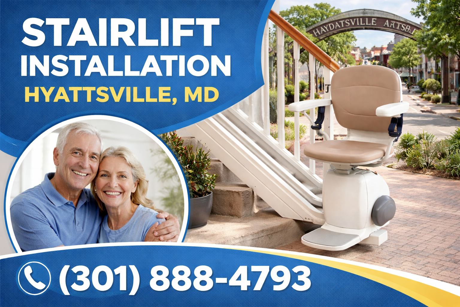 Stairlift Installation in Hyattsville: Your Stairs, Back in Your Control Stairlift Installation in Hyattsville: Your Stairs, Back in Your Control