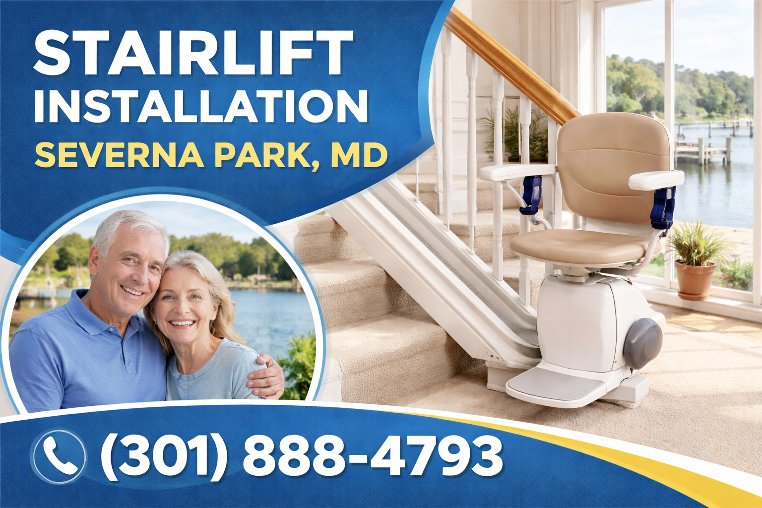 Stairlift Installation in Severna Park: Your Stairs, Your Freedom Stairlift Installation in Severna Park: Your Stairs, Your Freedom