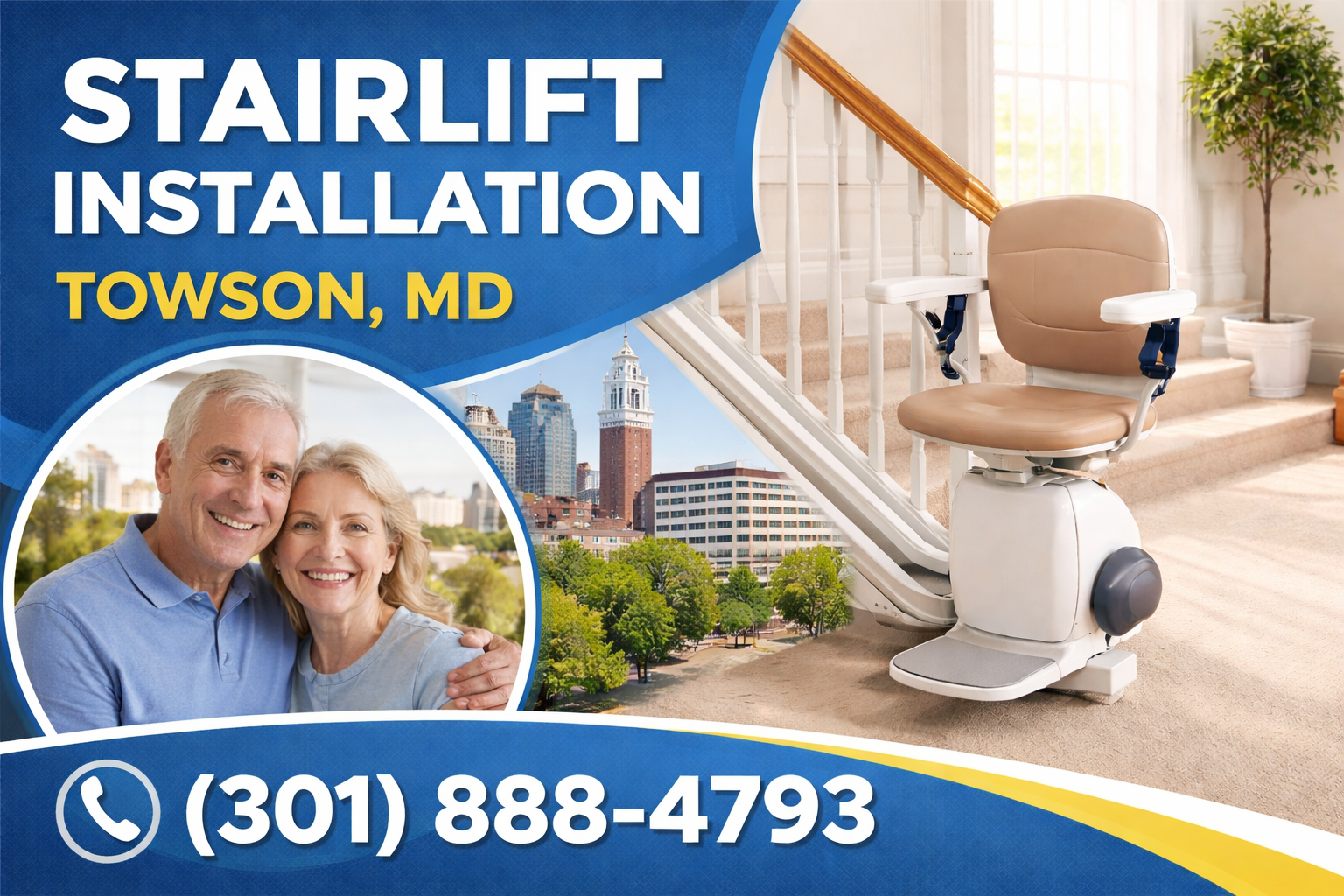 Towson Stairlift Installation That Gives You Back Your Freedom Towson Stairlift Installation That Gives You Back Your Freedom