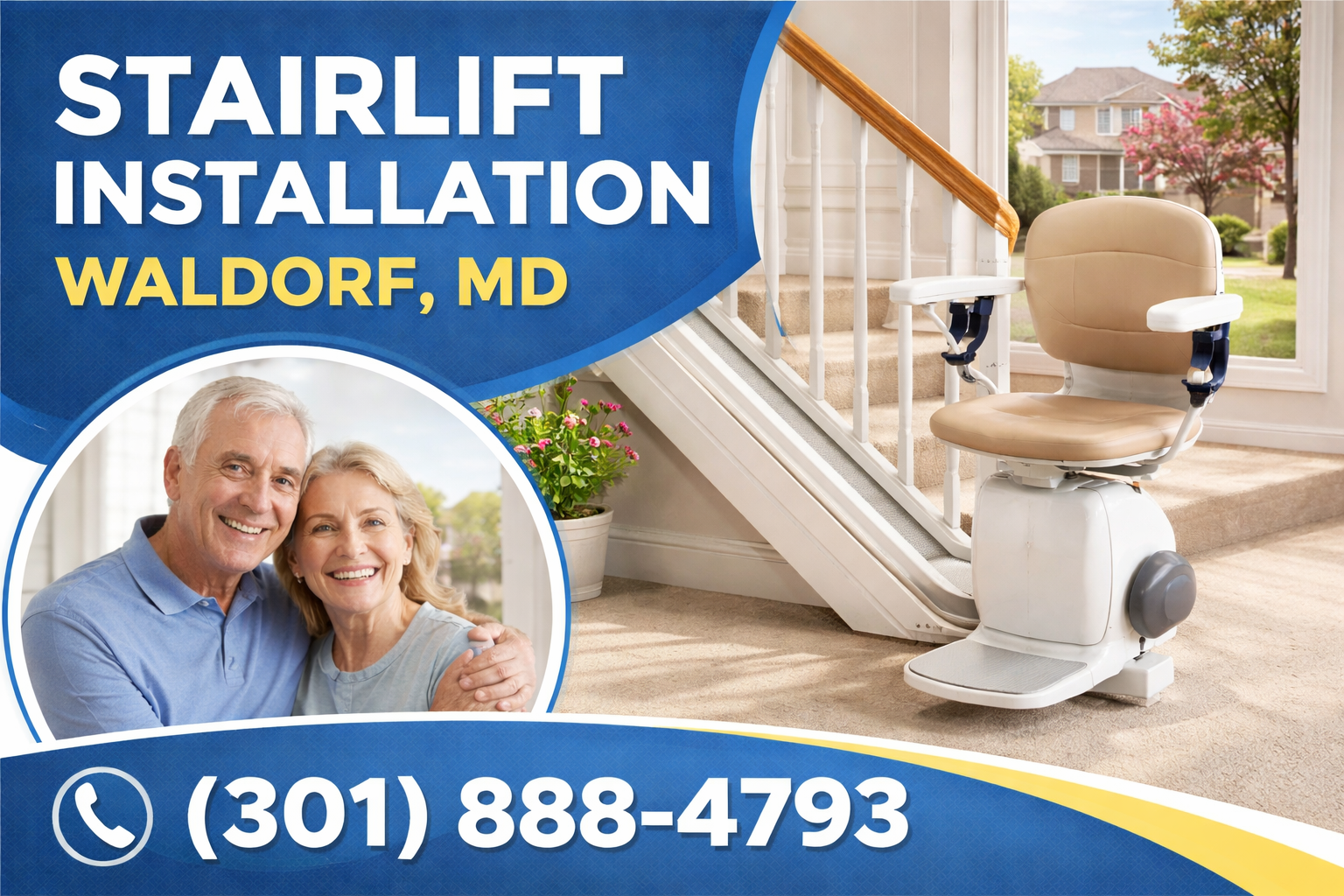 Stairlift Installation in Waldorf That Gives You Back Your Freedom Stairlift Installation in Waldorf That Gives You Back Your Freedom