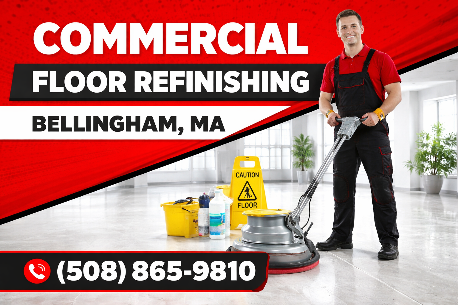 Commercial Floor Refinishing in Bellingham That Brings Your Space Back to Life