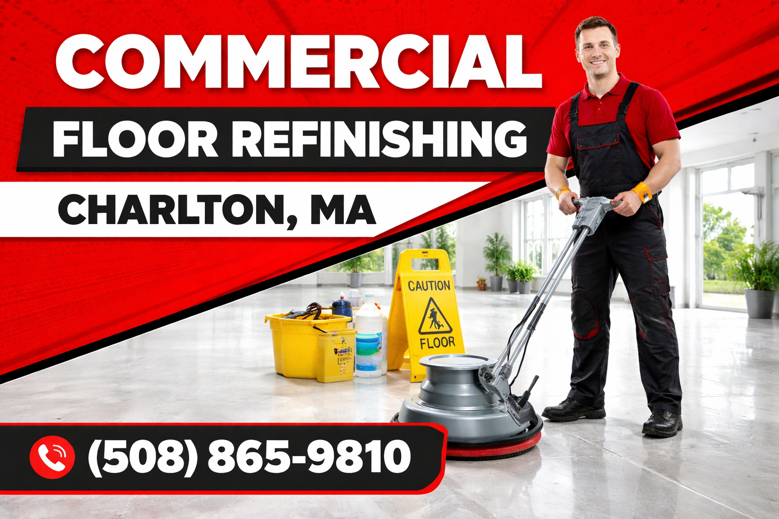 Bring Back the Shine to Your Charlton Business Floors