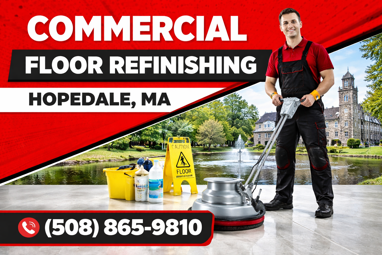 Revitalize Your Hopedale Business Floors With Expert Refinishing