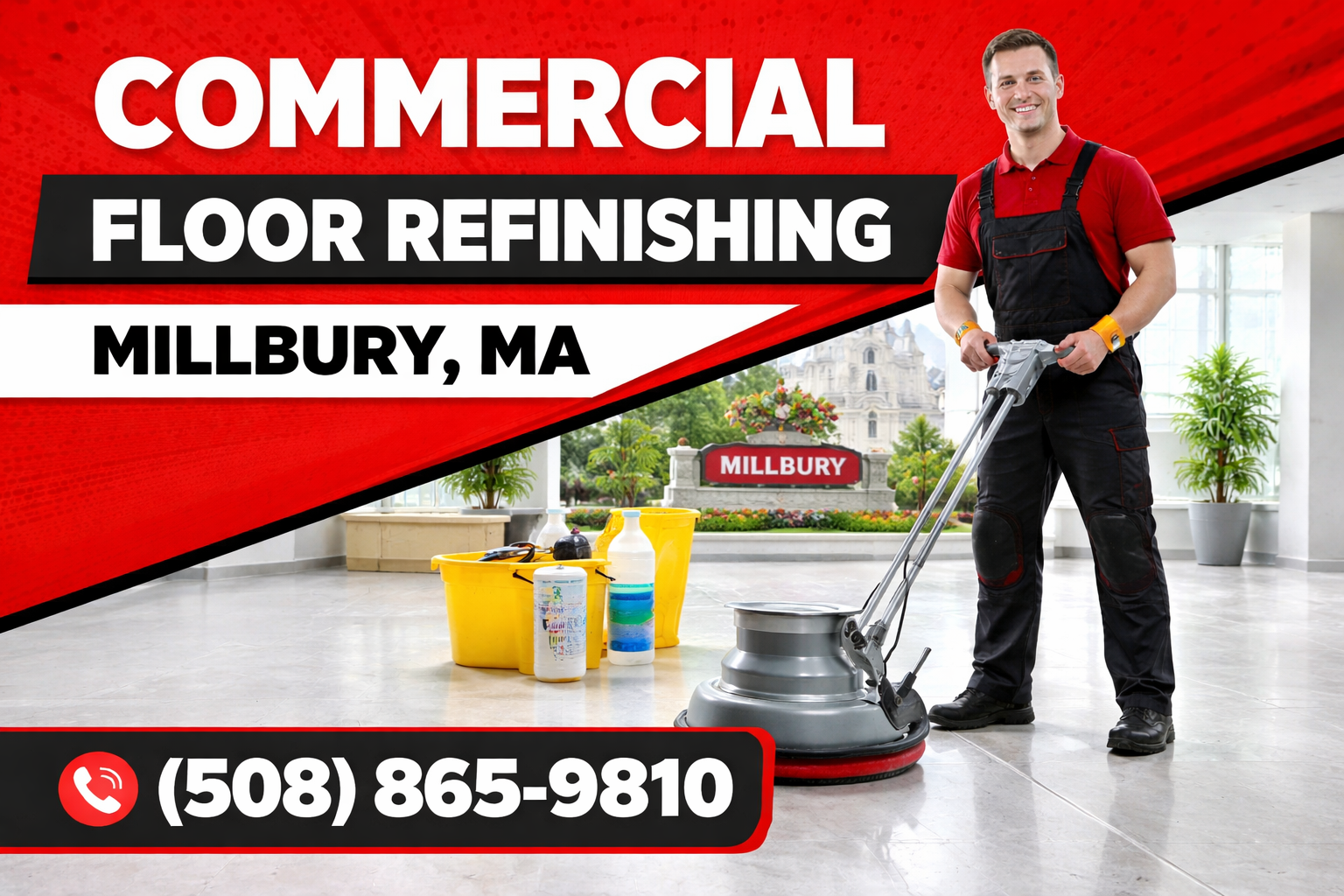 Give Your Millbury Business Floors a Fresh Start