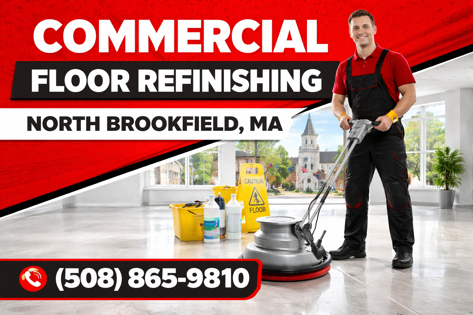 Give Your North Brookfield Business Floors a Fresh Start with Professional Refinishing