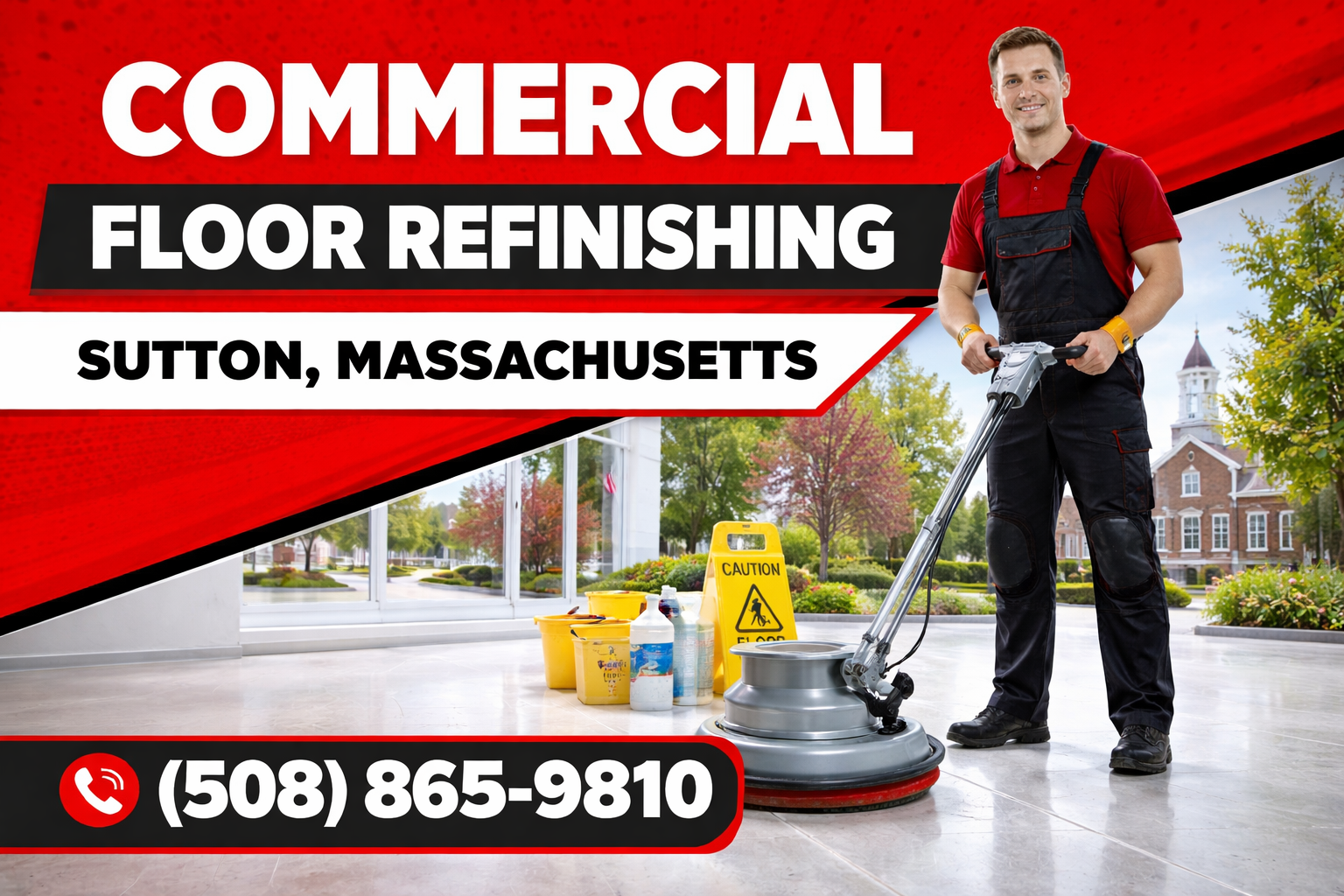 Bring Back the Shine to Your Sutton Commercial Floors
