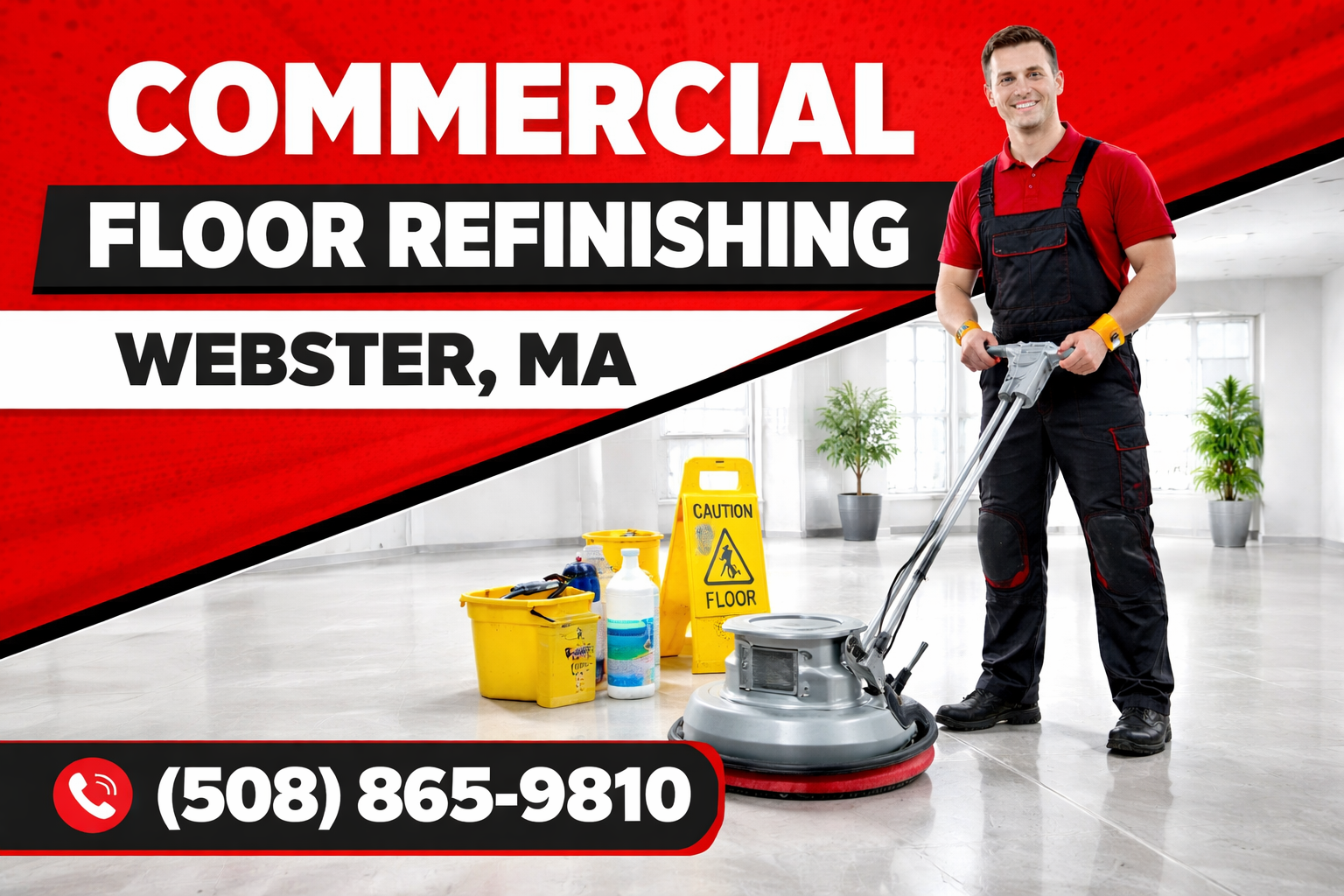 Bring Your Commercial Floors Back to Life in Webster