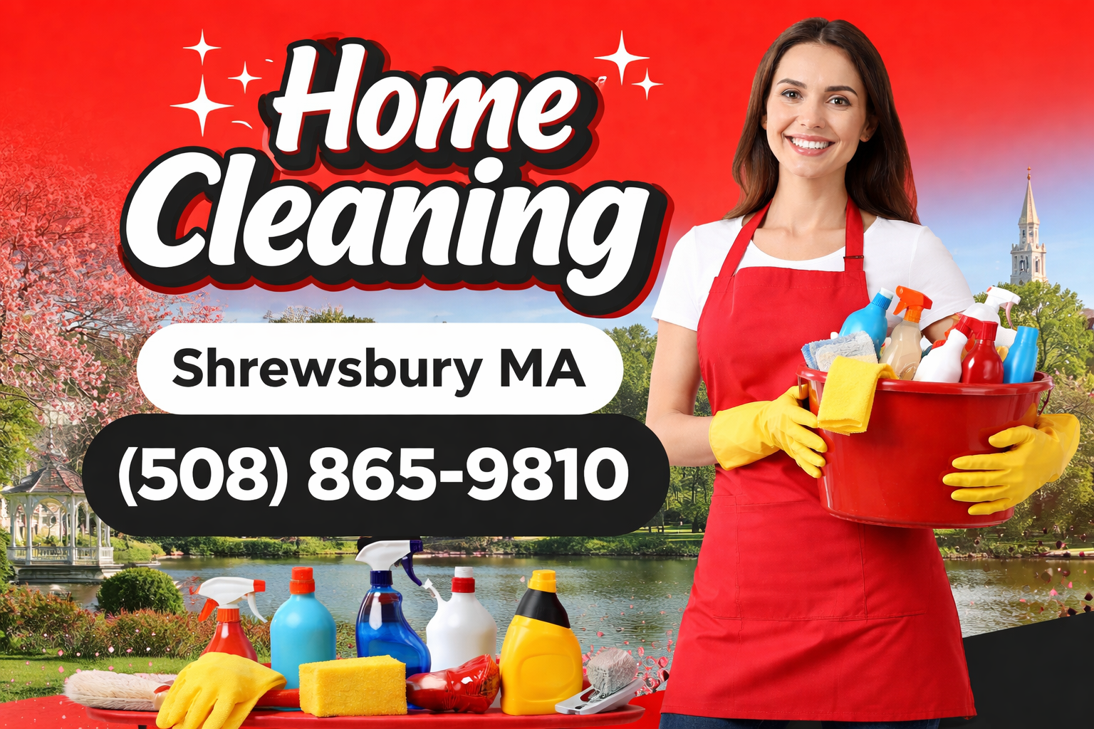 Stress-Free Home Cleaning in Shrewsbury, MA