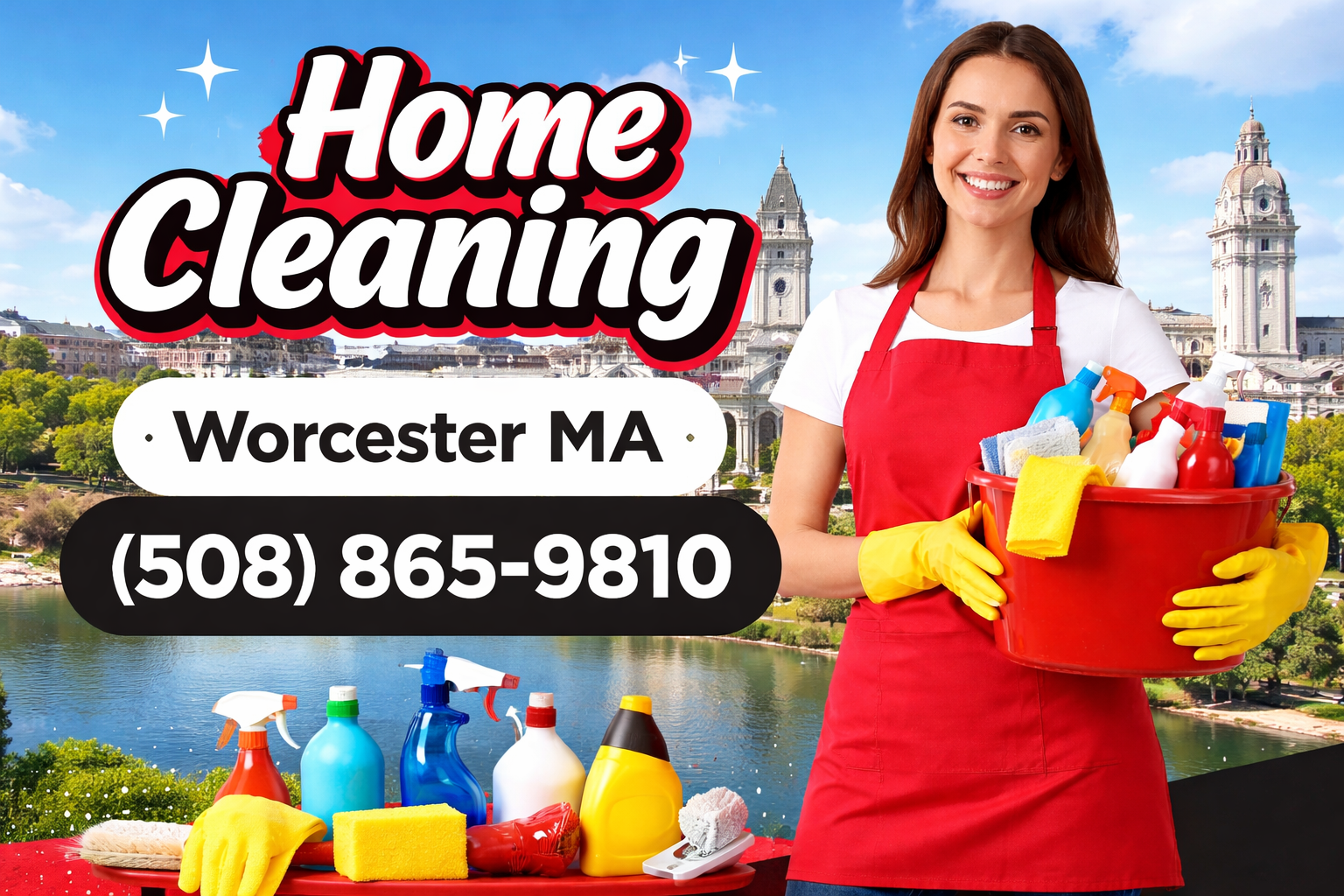 Spotless Home Cleaning in Worcester—Your Way