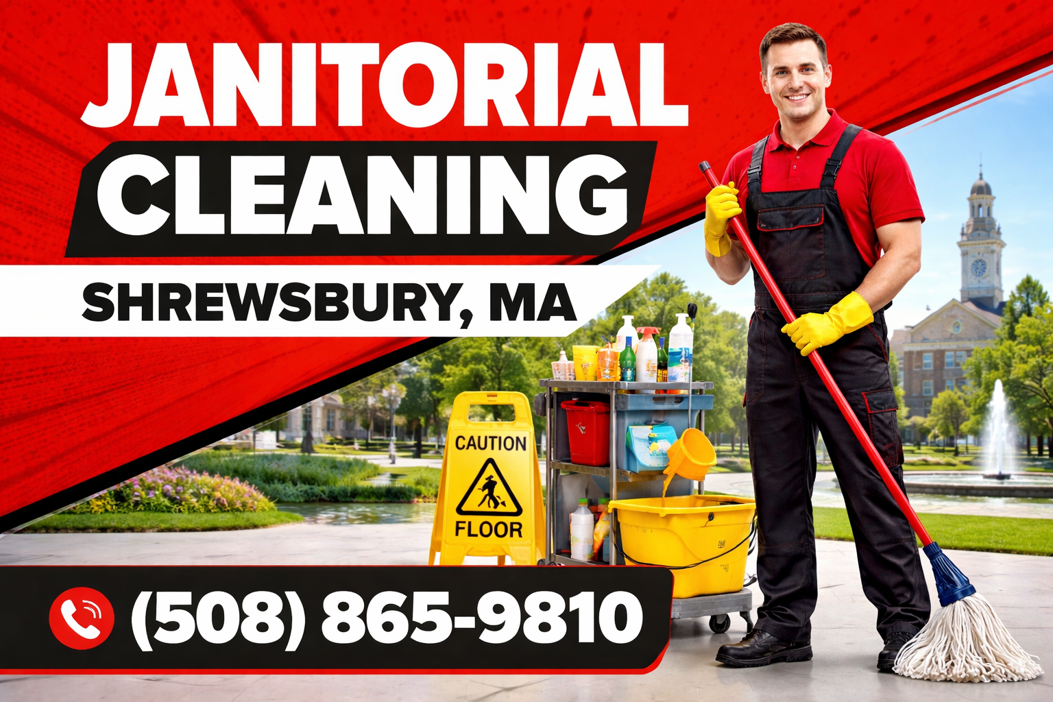 Professional Janitorial Cleaning in Shrewsbury