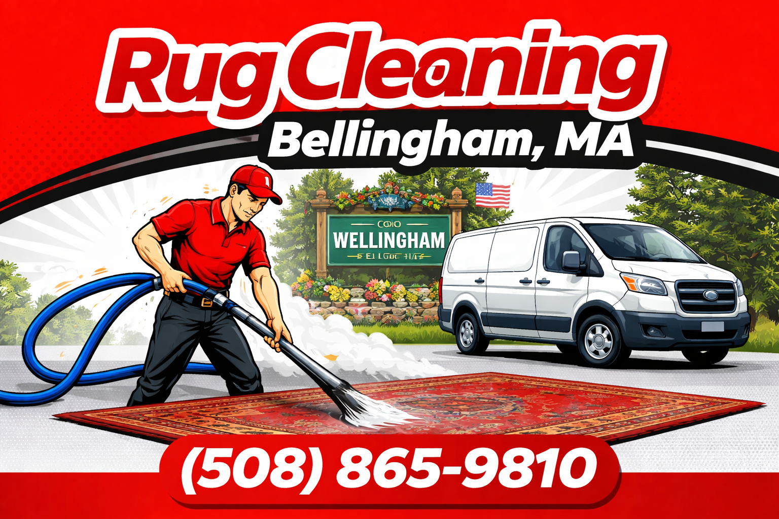 Professional Rug Cleaning in Bellingham, MA