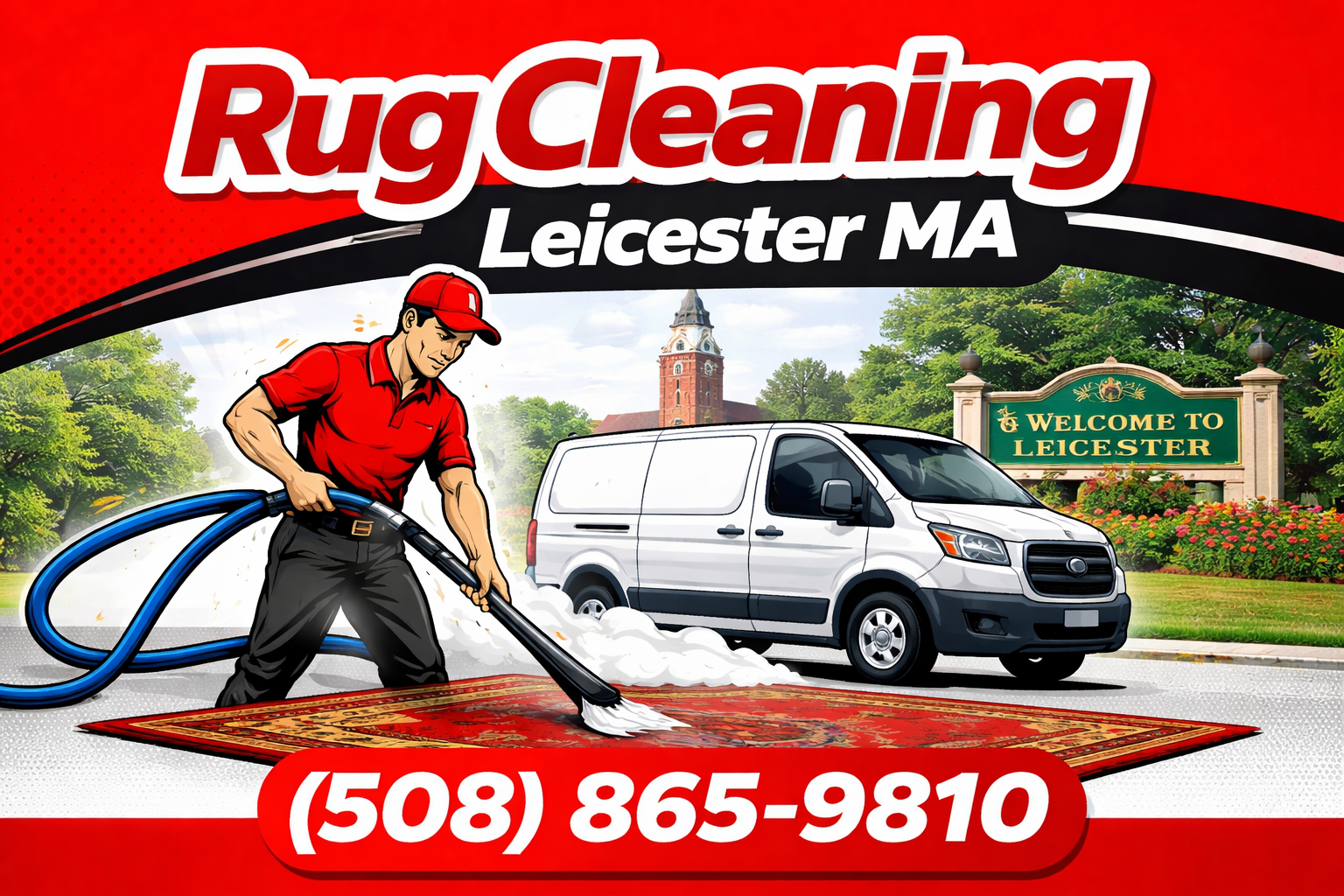 Expert Rug Cleaning in Leicester, MA