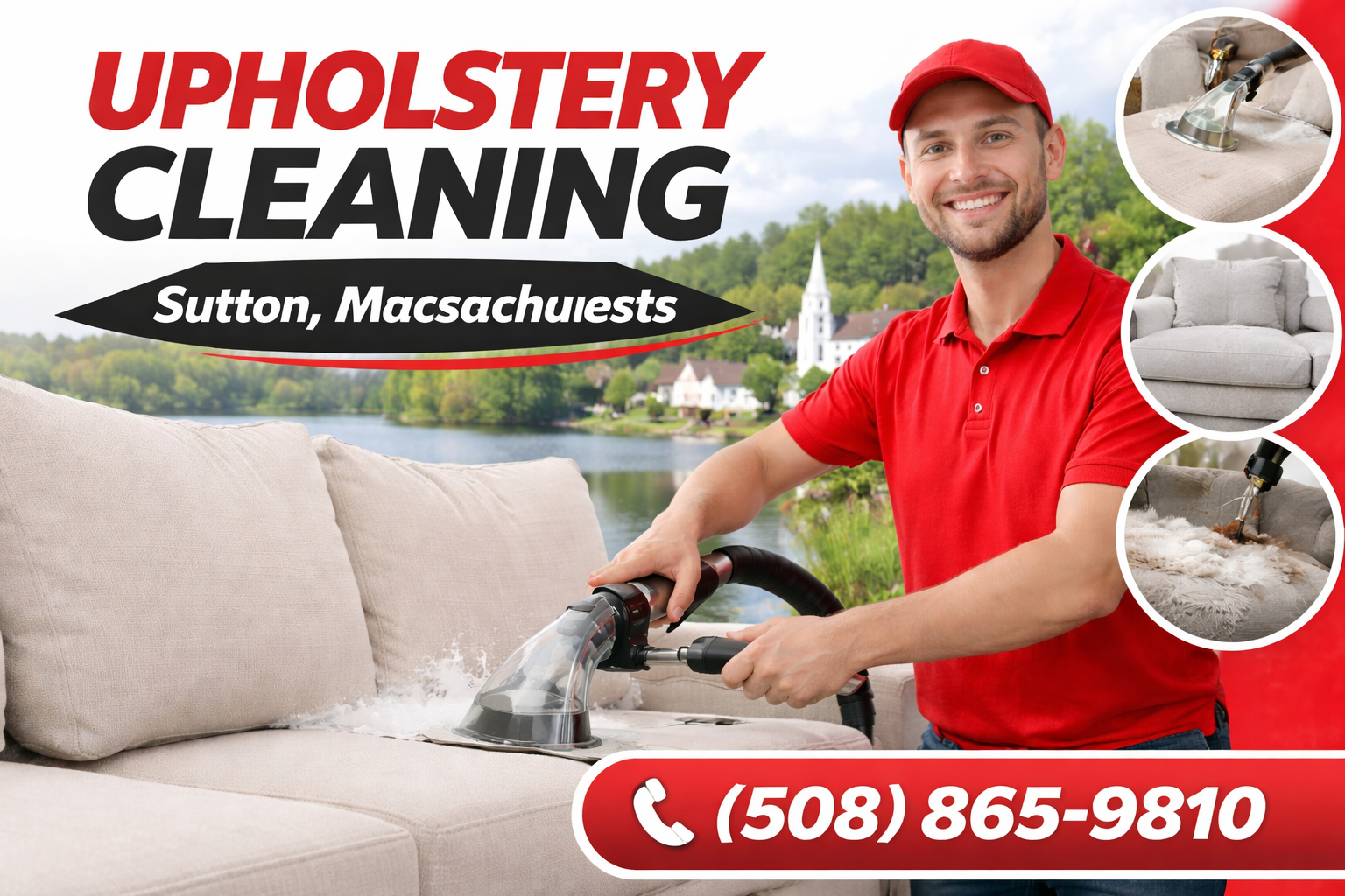 Professional Upholstery Cleaning in Sutton