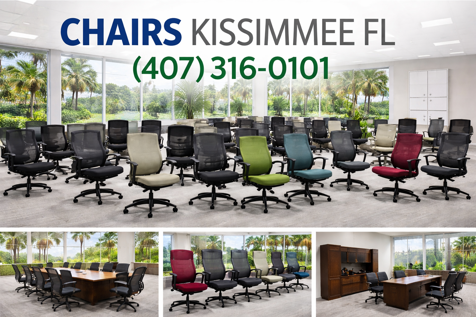 Perfect Office Chairs in Kissimmee: End Back Pain Today