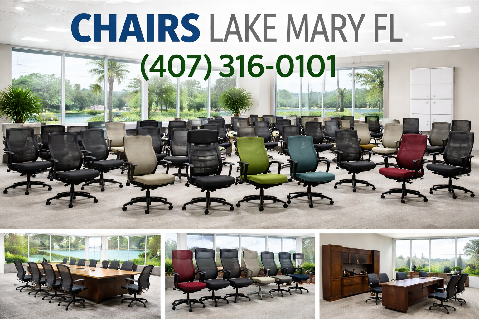 Find Your Perfect Office Chair in Lake Mary—Comfort Without Compromise