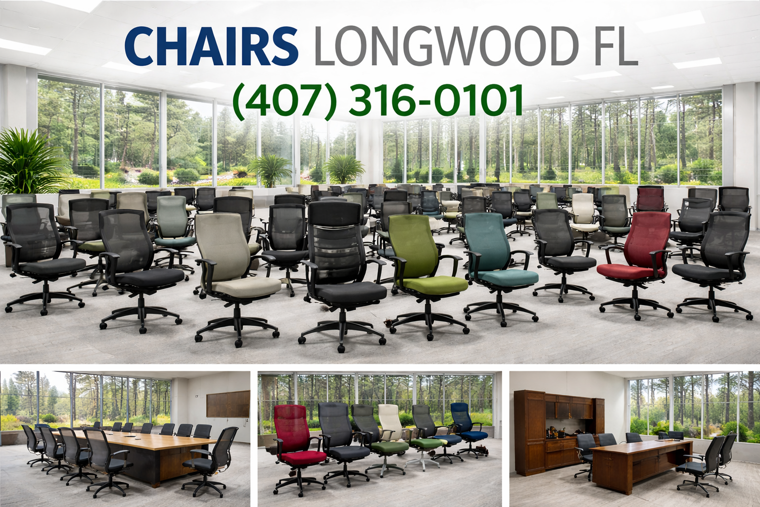 Comfortable Office Chairs Delivered Right to Longwood