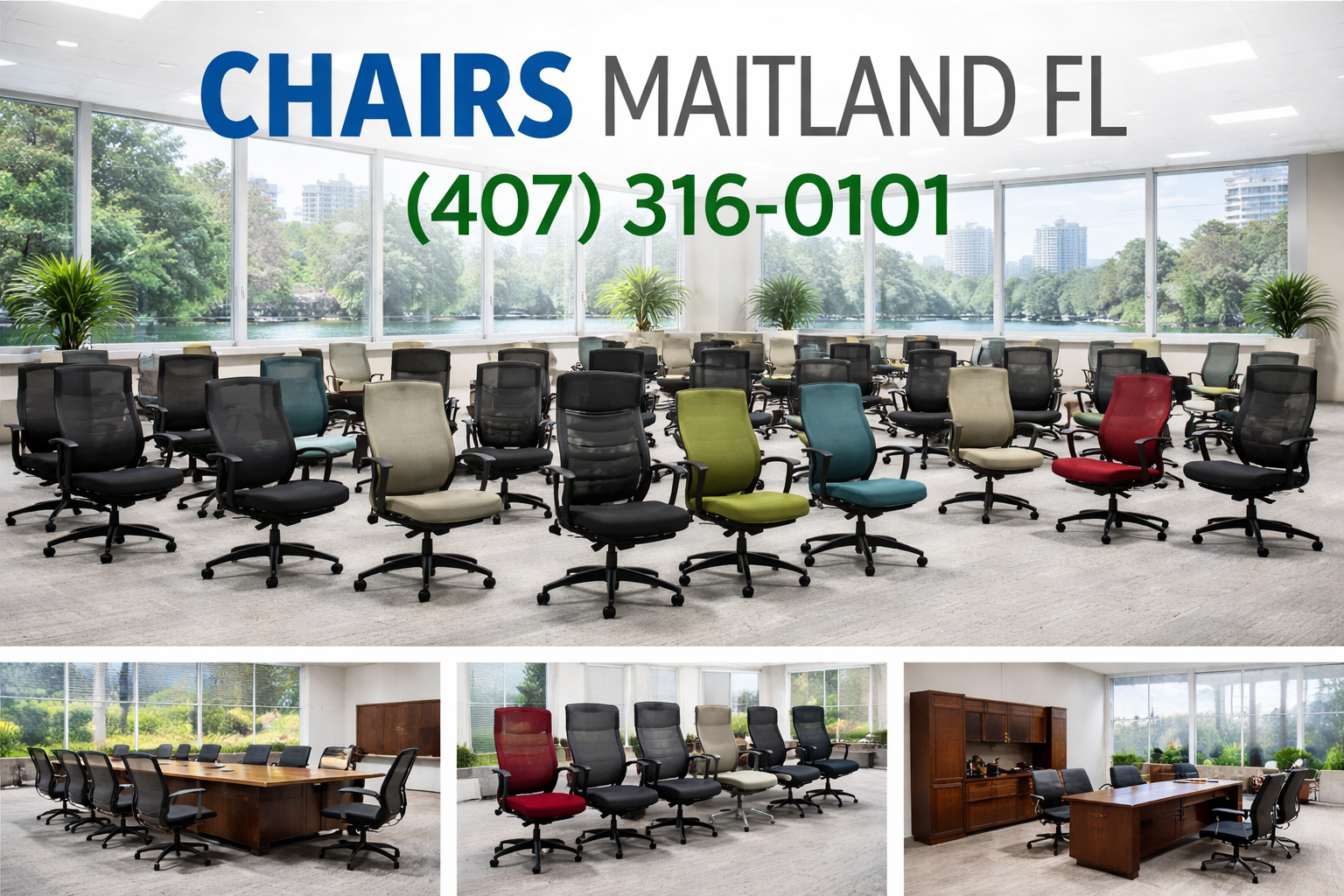 Comfortable Office Chairs Delivered to Maitland—or Pick Yours Up Today