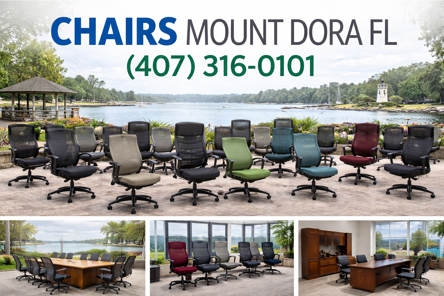 Perfect Office Chairs in Mount Dora: End Back Pain Today