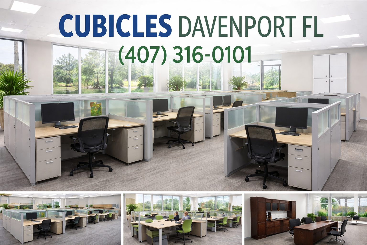 Custom Cubicles That Transform Your Davenport Workspace