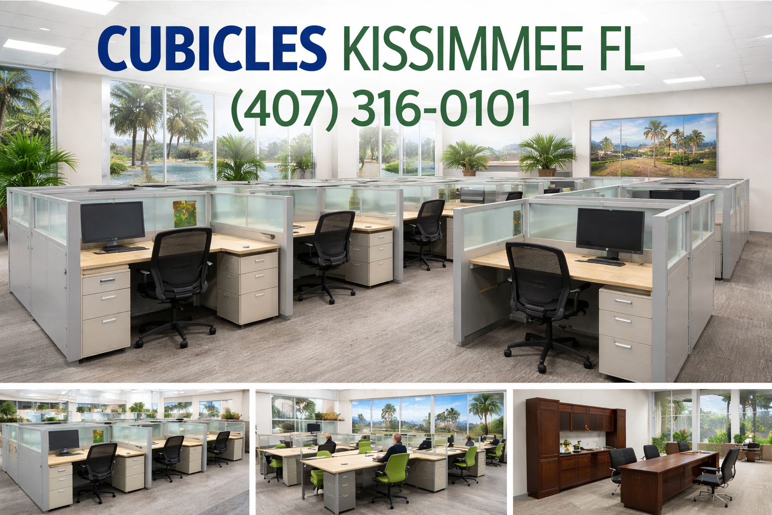 Custom Cubicles in Kissimmee: Transform Your Open Office into Productive Workspaces