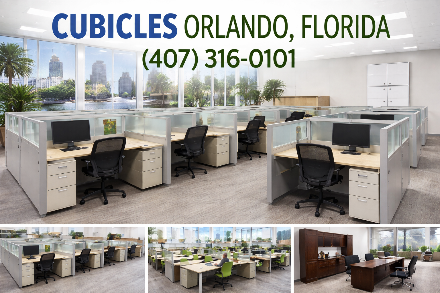 Get Cubicles in Orlando That Fit Your Growing Team Perfectly