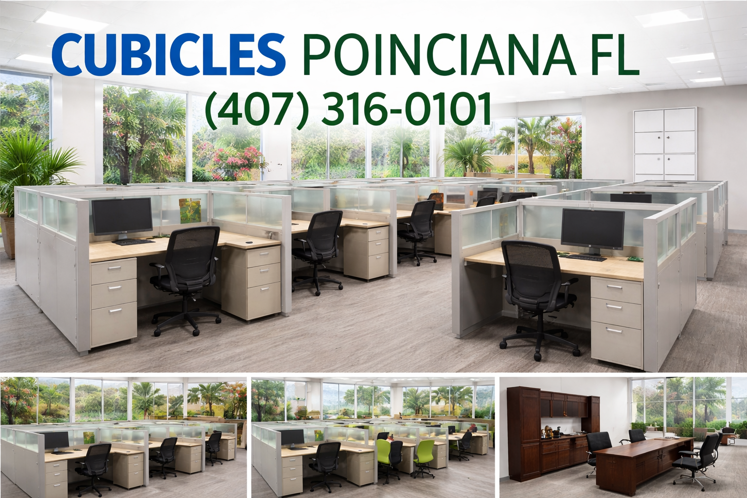 Custom Cubicles in Poinciana: Transform Your Office Space