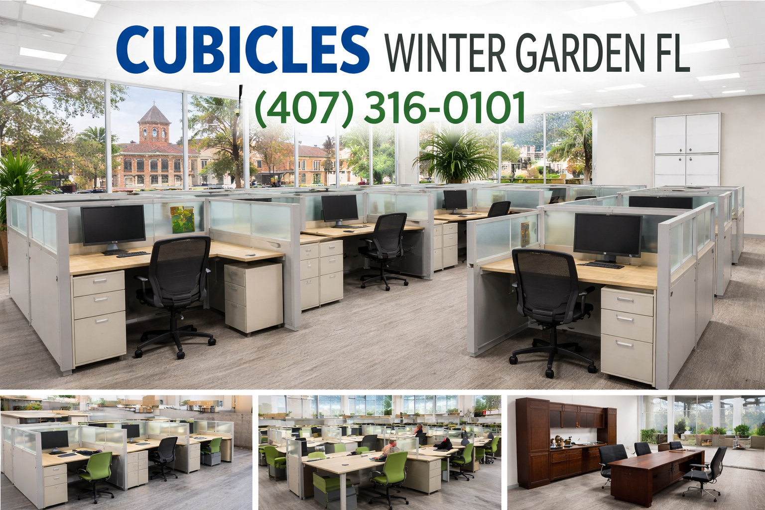 Upgrade Your Winter Garden Office with Custom Cubicles