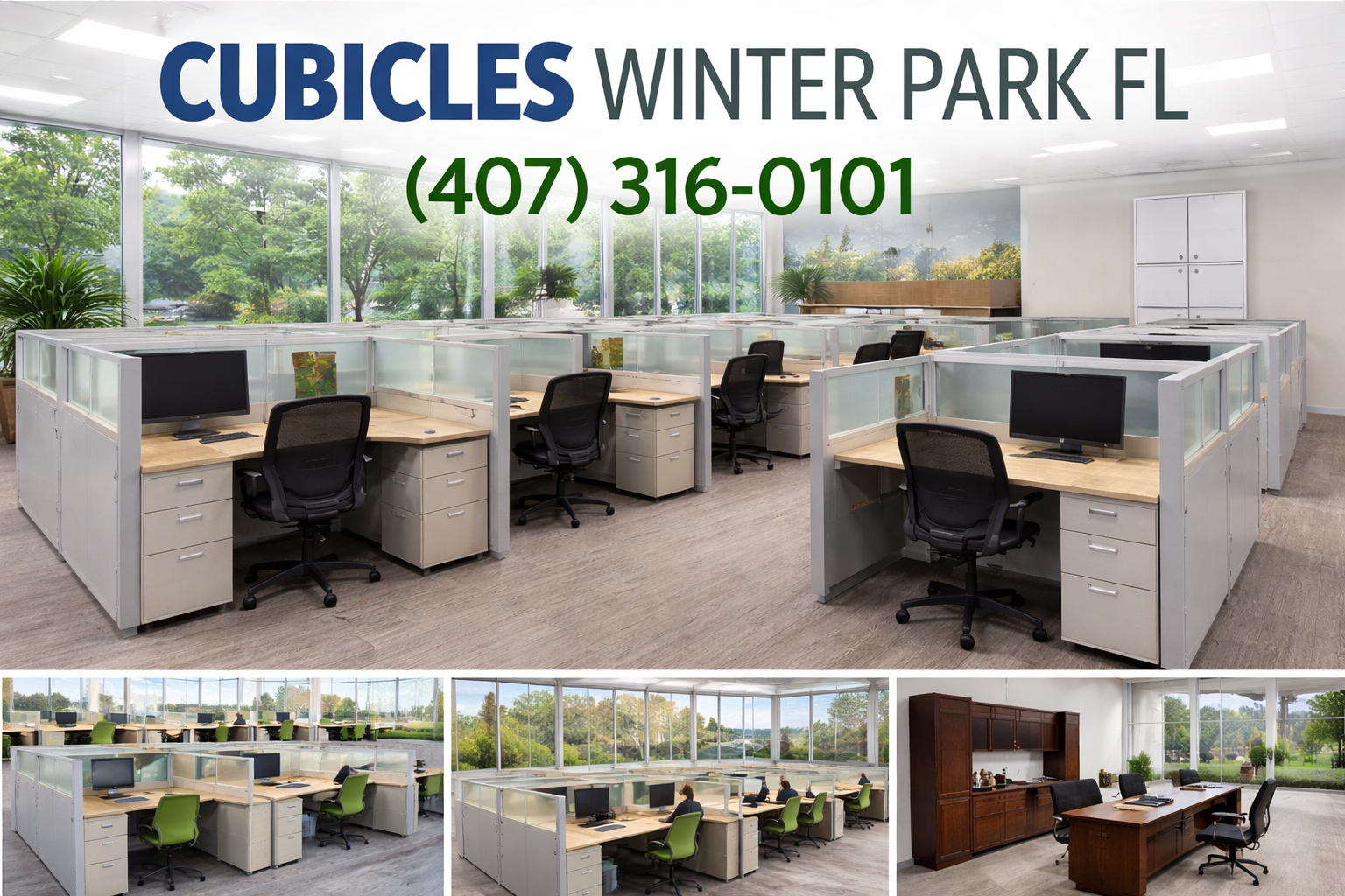 Upgrade Your Winter Park Office with Custom Cubicles
