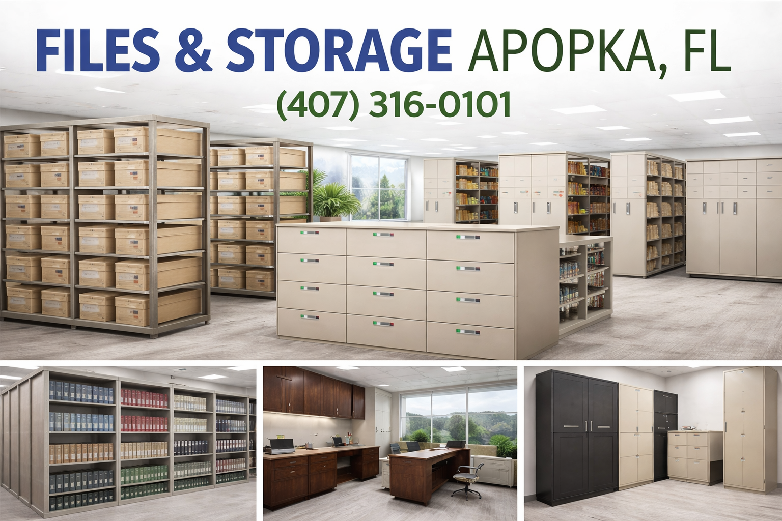 Get Organized Files & Storage Solutions in Apopka That Actually Work for You