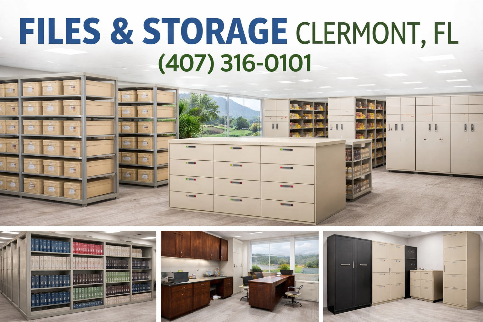 Tired of Clutter? Files & Storage Solutions Tailored for Clermont Offices