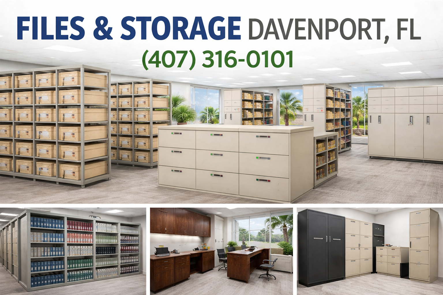 Organize Your Davenport Office with Expert Files & Storage Solutions