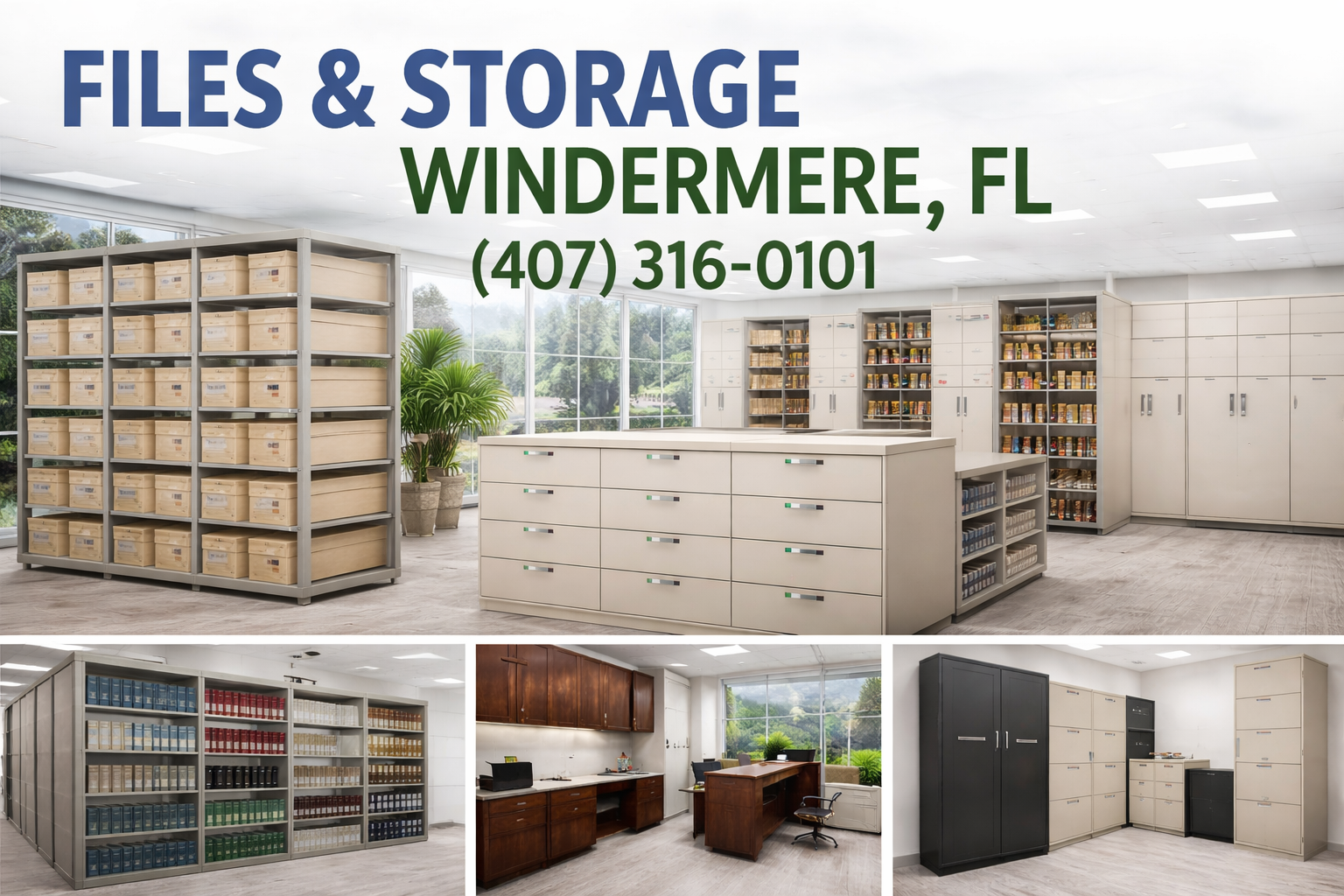 Get Your Windermere Office Files & Storage Sorted Fast