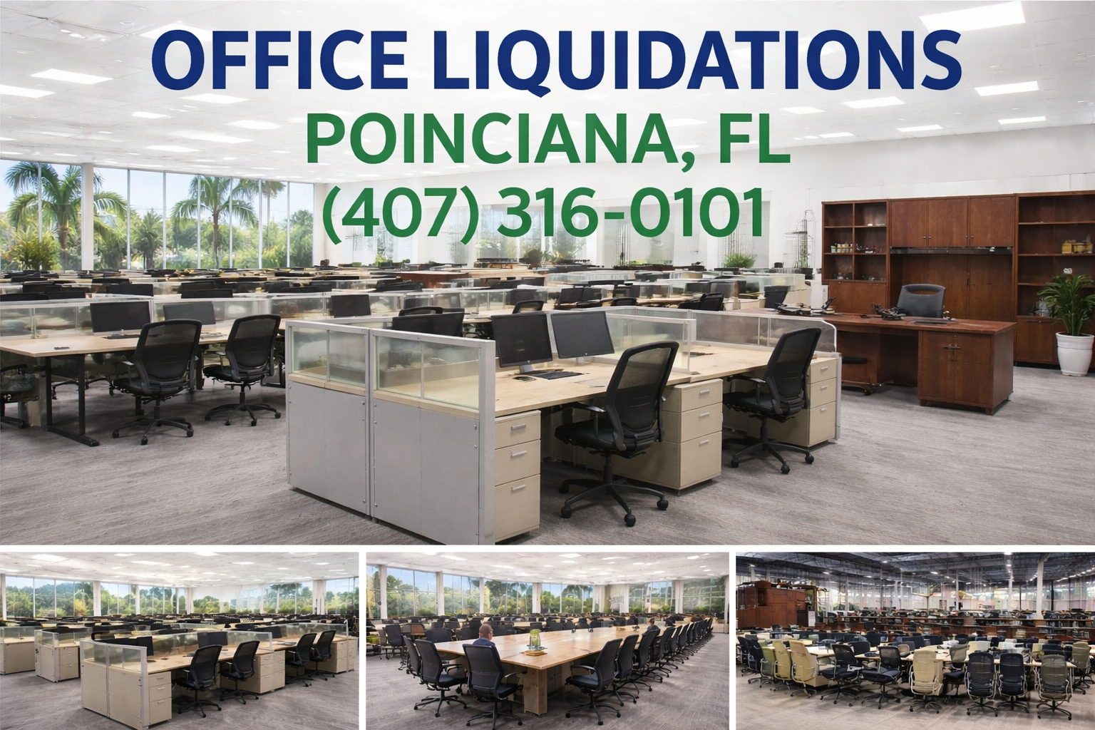 Hassle-Free Office Liquidations in Poinciana, FL