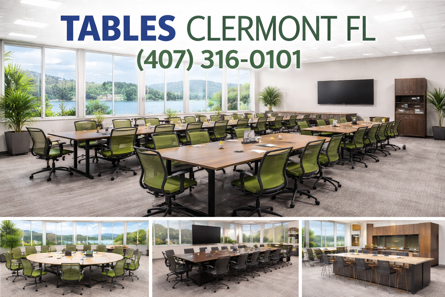 Sturdy Tables That Transform Your Clermont Workspace