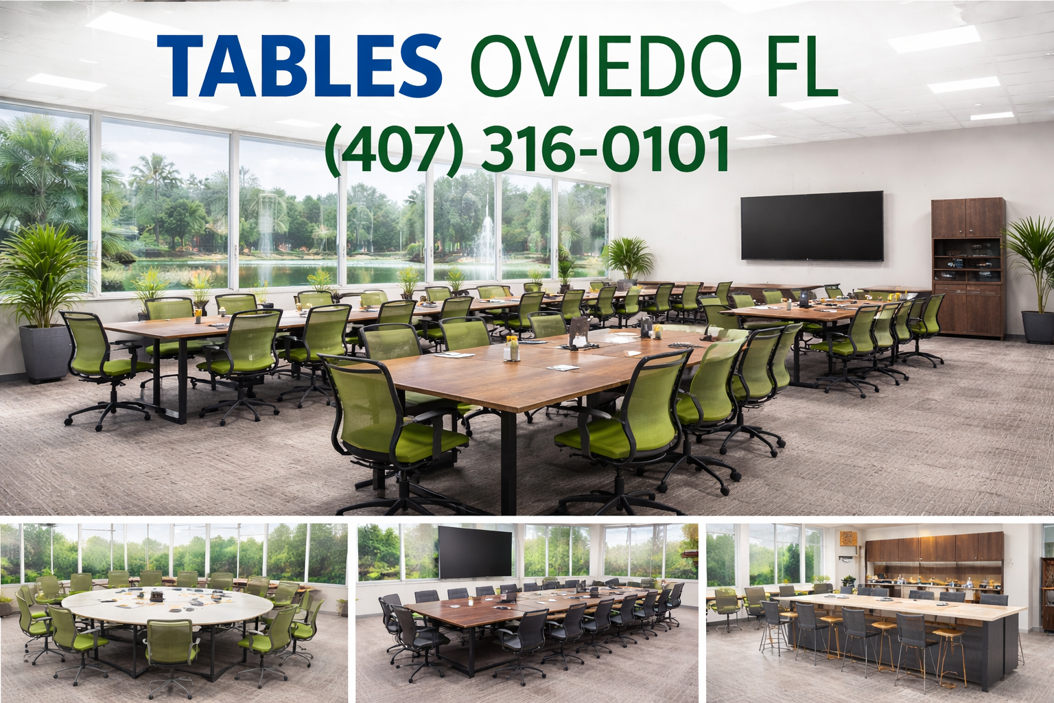 The Right Tables Transform Your Oviedo Workspace—Let's Find Yours
