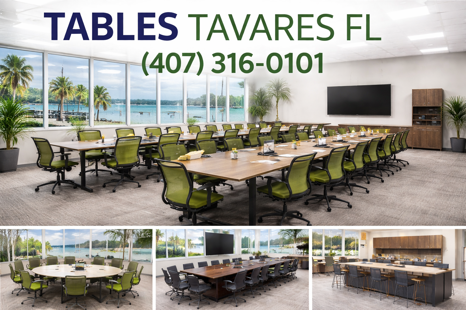 Upgrade Your Tavares Office with the Right Tables
