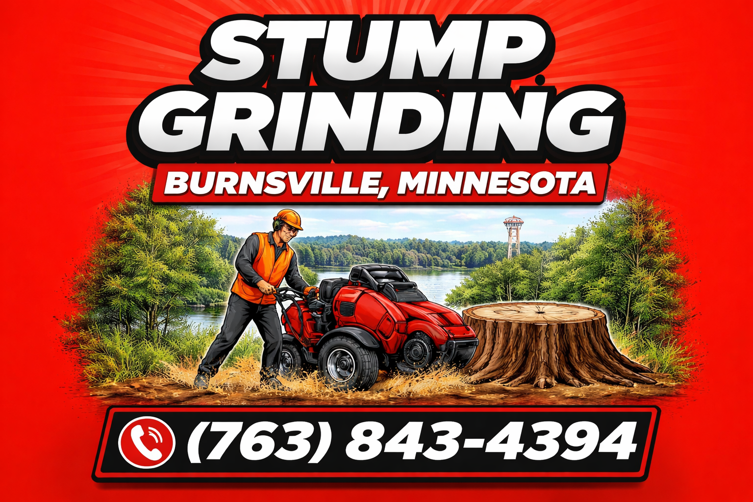 Professional Stump Grinding for Your Burnsville Property
